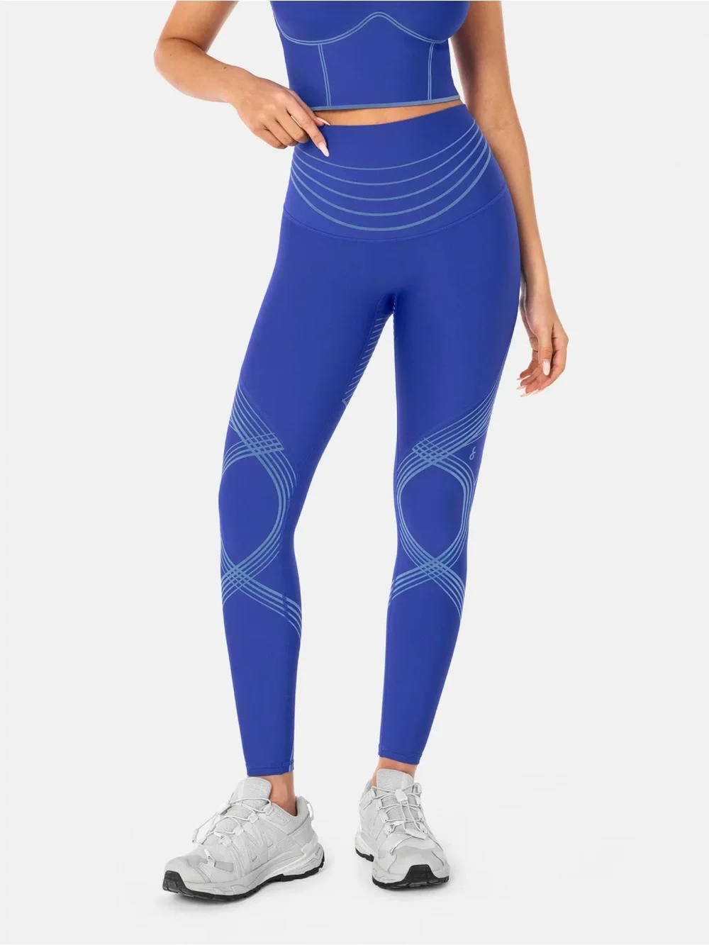 Fanka Body Sculpt Leggings 2.0 Cosmic Blue NWT Sz 14